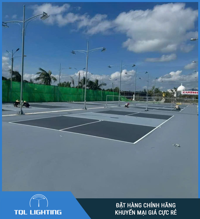 Cung cấp đèn sân Pickleball cho anh Hải tại Vĩnh Hải Nha Trang